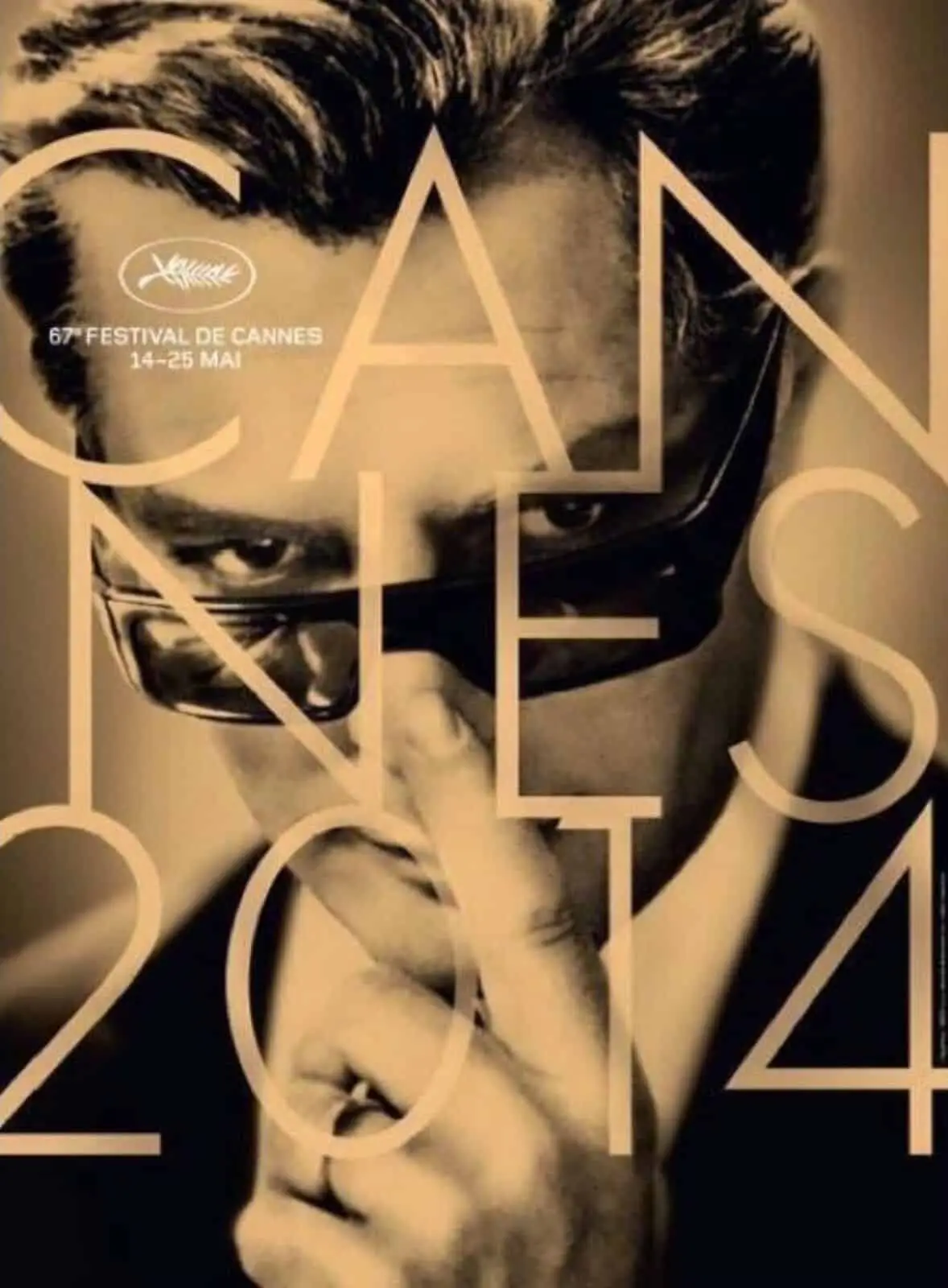 Affiche 67e Festival de Cannes – 2014 – Marcello Mastroianni