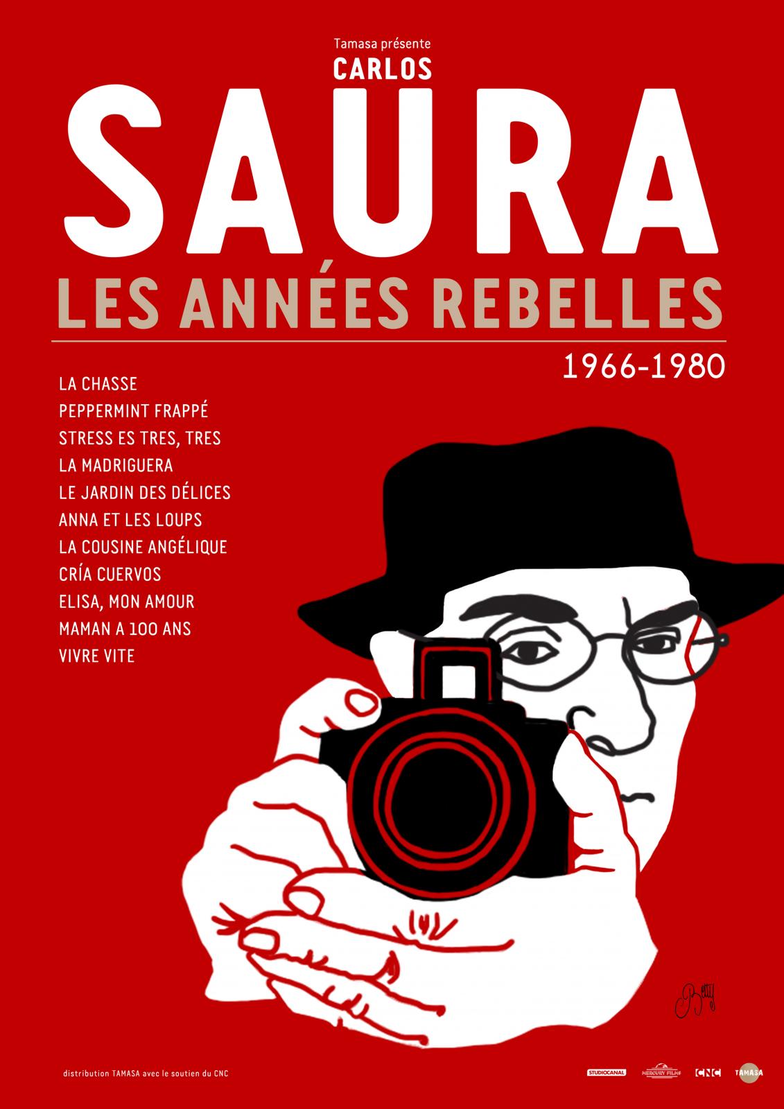 Carlos Saura – Les Années Rebelles – 1966 -1980 – Rétrospective