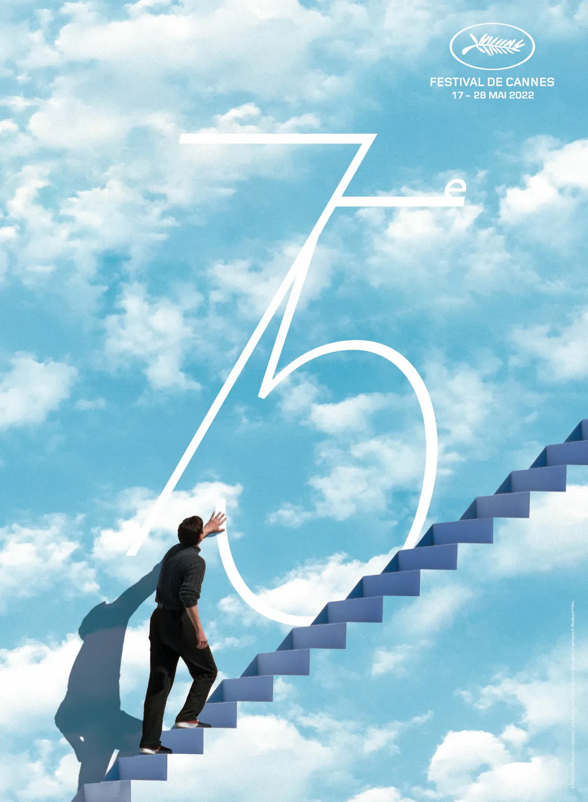 Affiche 75e Festival de Cannes – 2022 – Jim Carrey – The Truman show